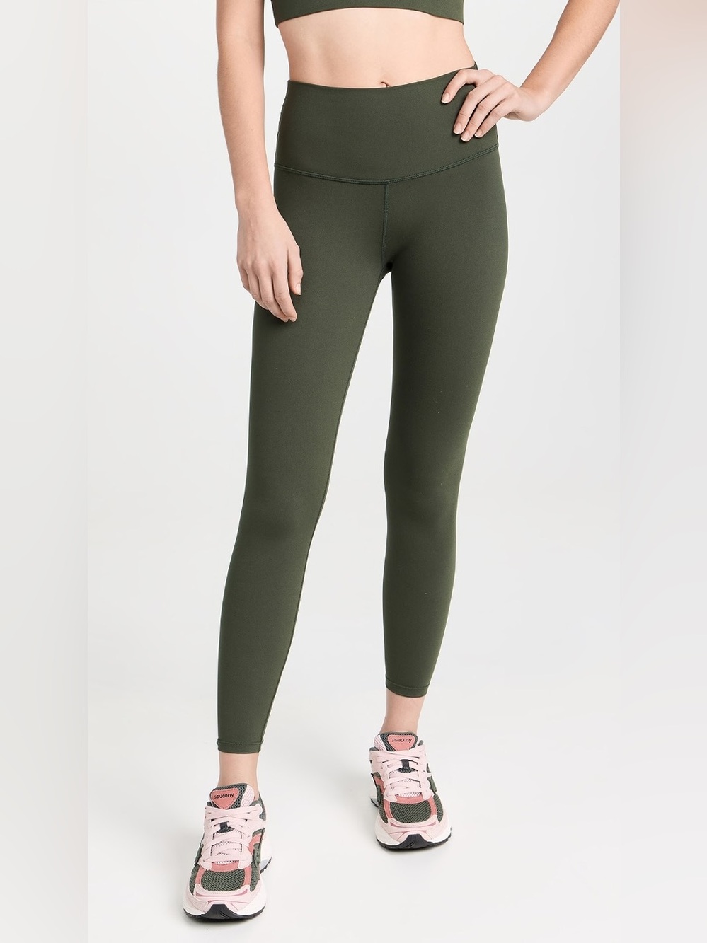 Varley Always High Waist Leggings Thyme Green Medium
